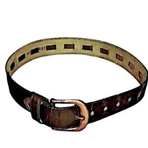 Jenny and the Boys Vintage 90's Brown Leather Belt